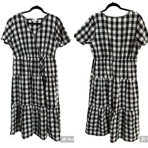 NWOT! Croft&Barrow seersucker gingham dress
